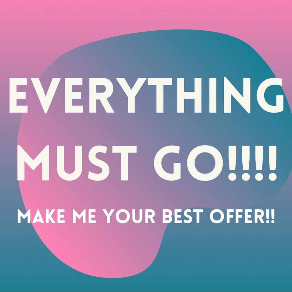 Cleaning out my closet!!!